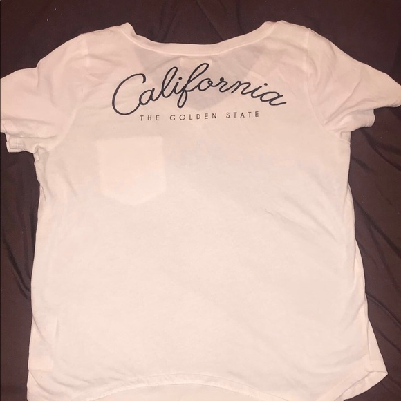 Hollister Tops - Hollister White Basic California Shirt